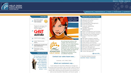 ACANOTION Help Desk image