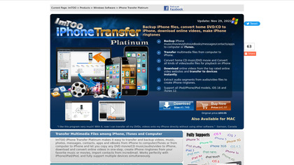 ImTOO iPhone Transfer Platinum image