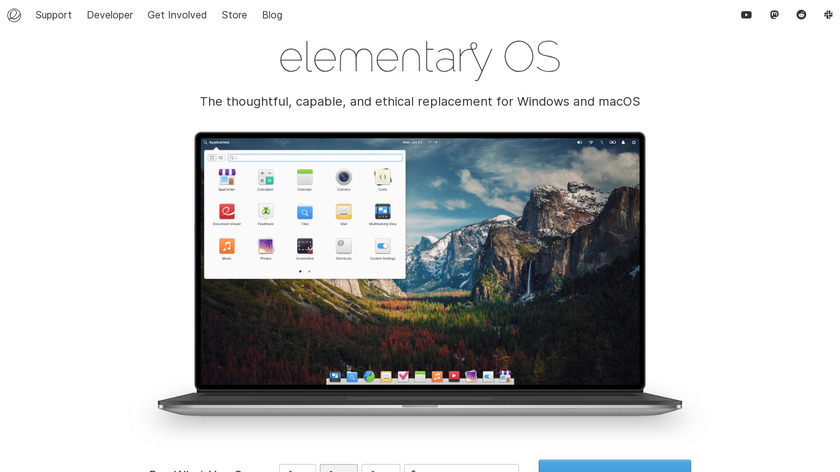 elementary OS Landing Page