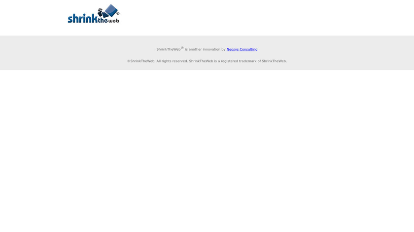 web-capture Landing Page