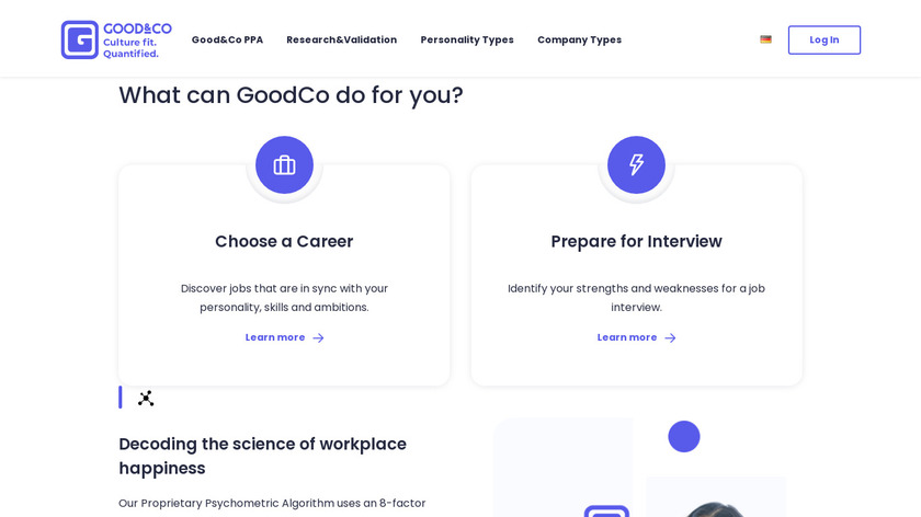 Good.Co Landing Page