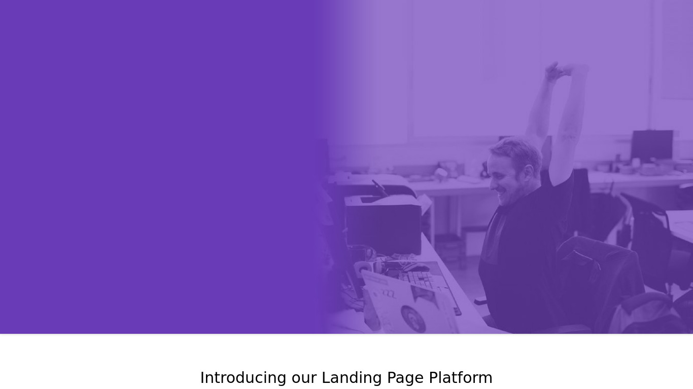 Sunny Landing Pages Landing page