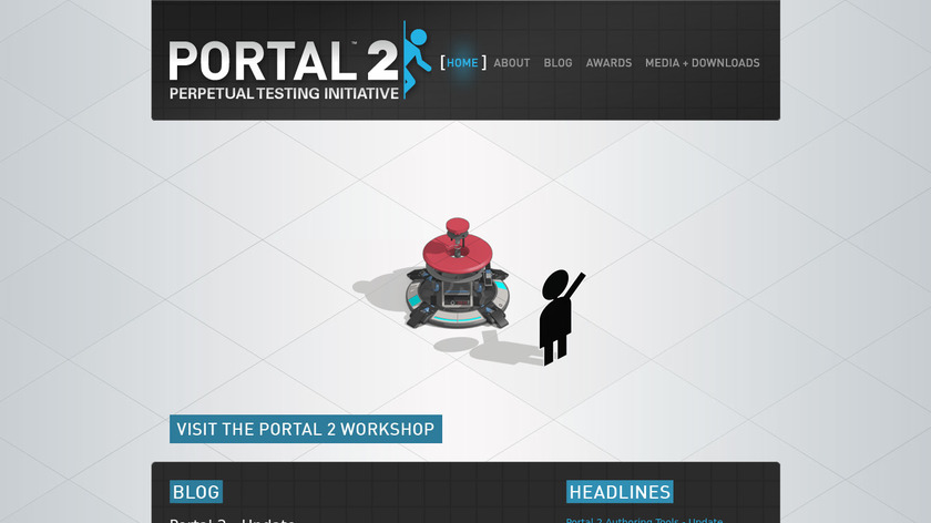 Portal Landing Page