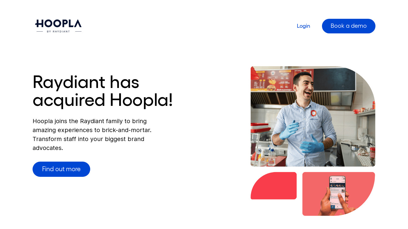 Hoopla Landing page