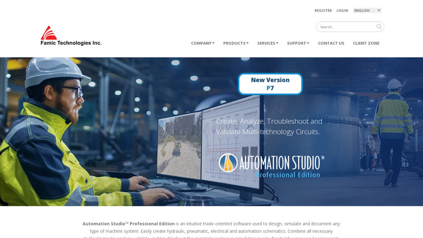 Automation Studio Landing Page