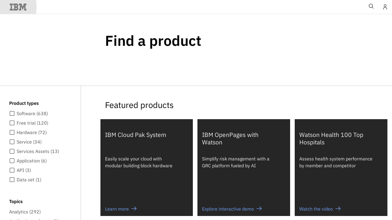 IBM Endpoint Manager Landing page