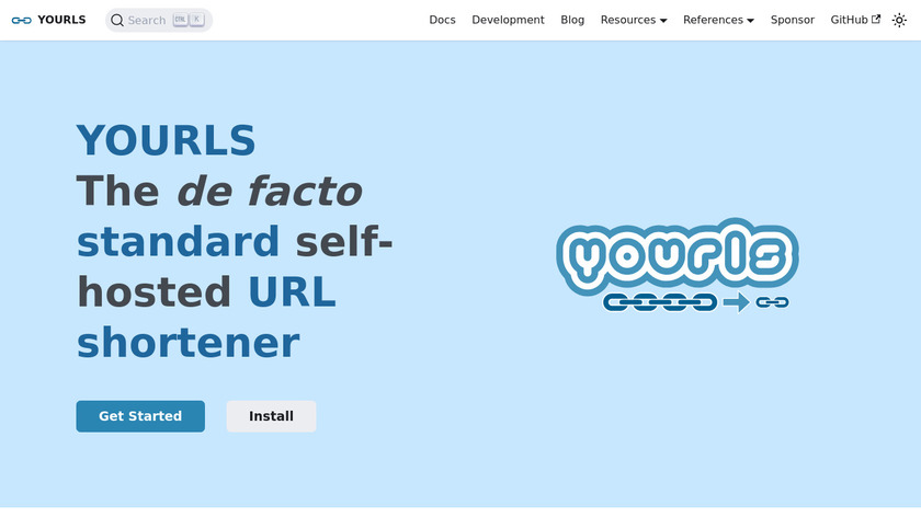 YOURLS Landing Page
