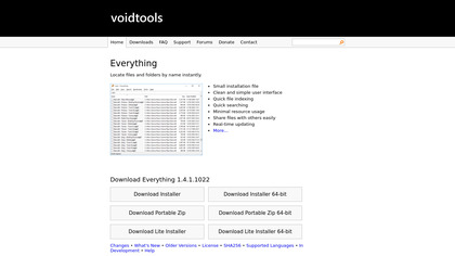 Everything by Voidtools image