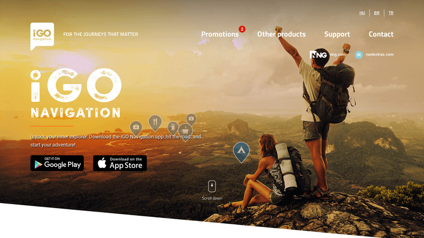iGo Landing Page