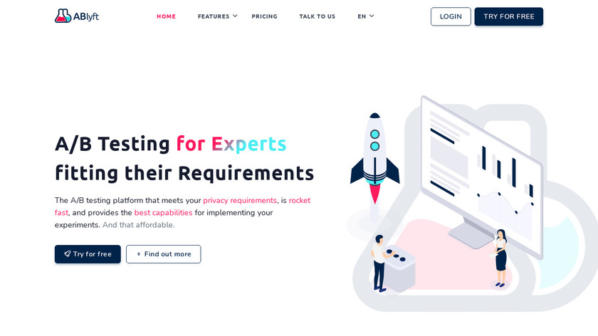 ABlyft Landing Page