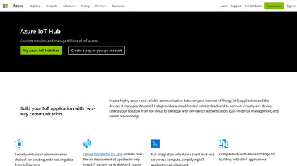 Azure IoT Hub image