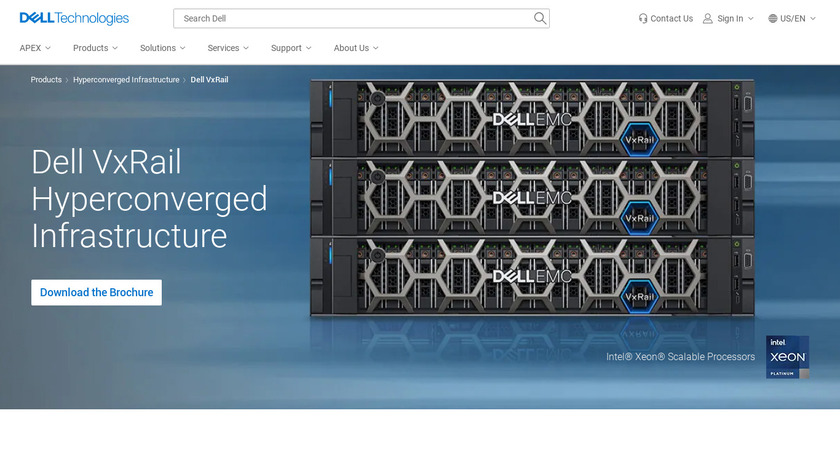 VxRack SDDC Landing Page