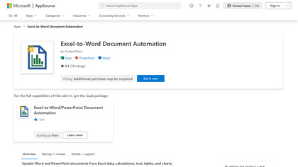 Excel-to-Word Document Automation image