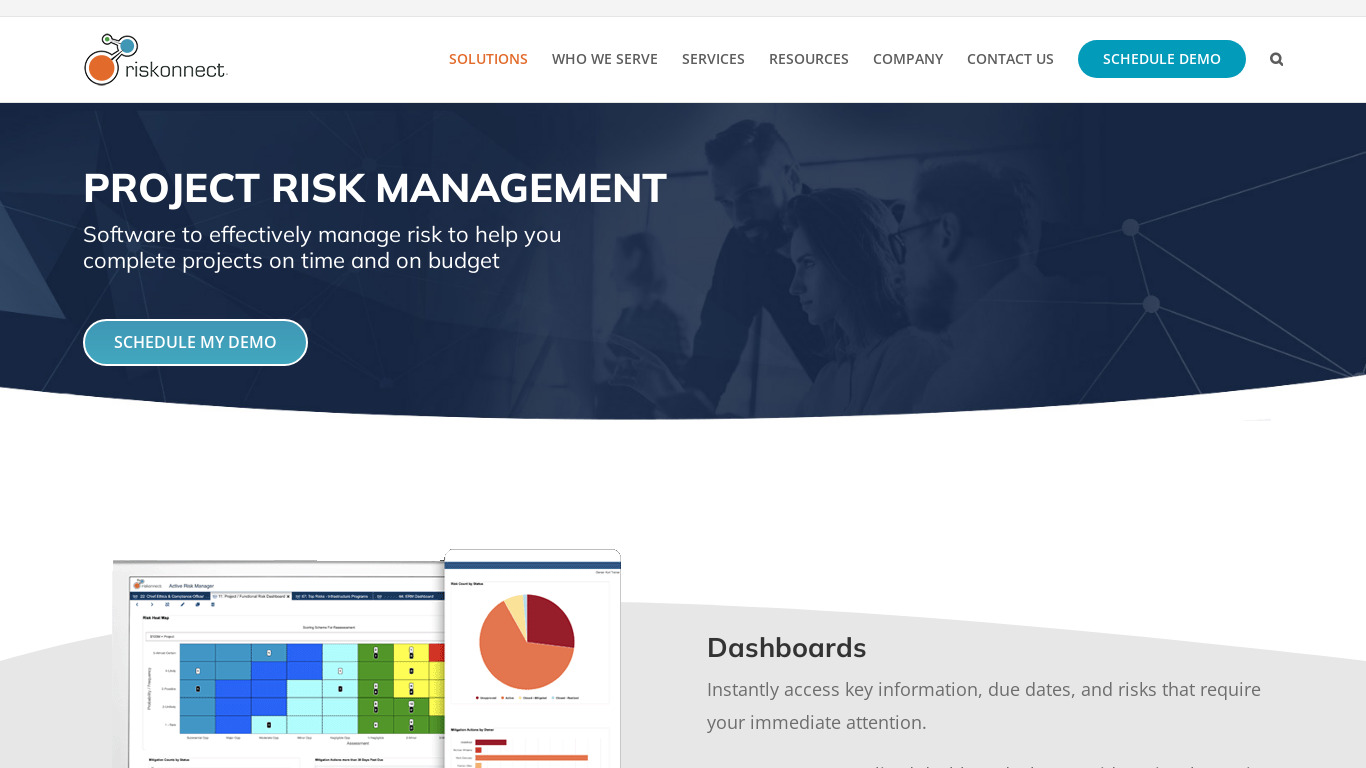 Active Risk Manager Landing page