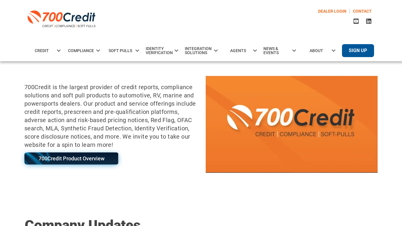 Credit Jockey Landing page