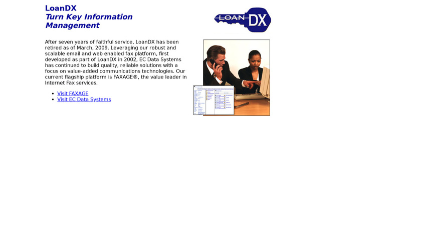 LoanDX Landing Page