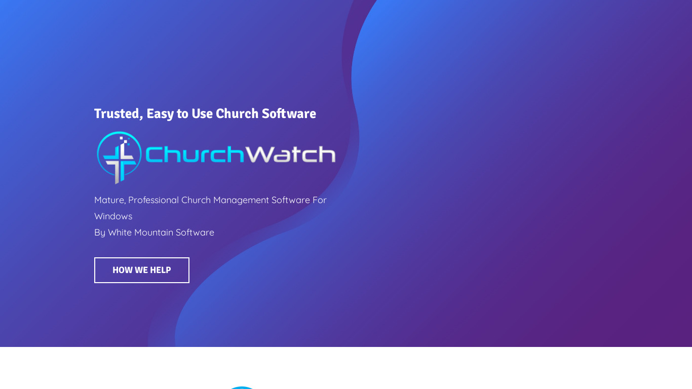 ChurchWatch Landing page