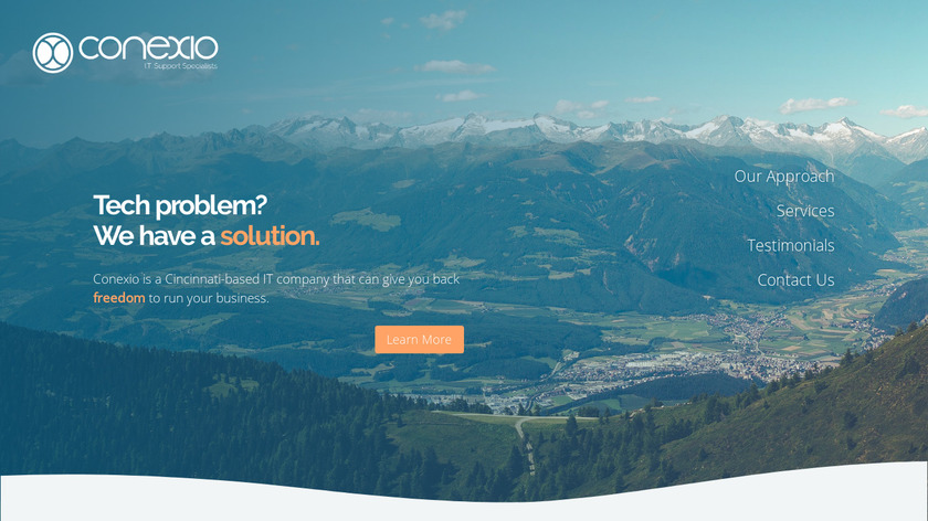 Conexio Landing Page