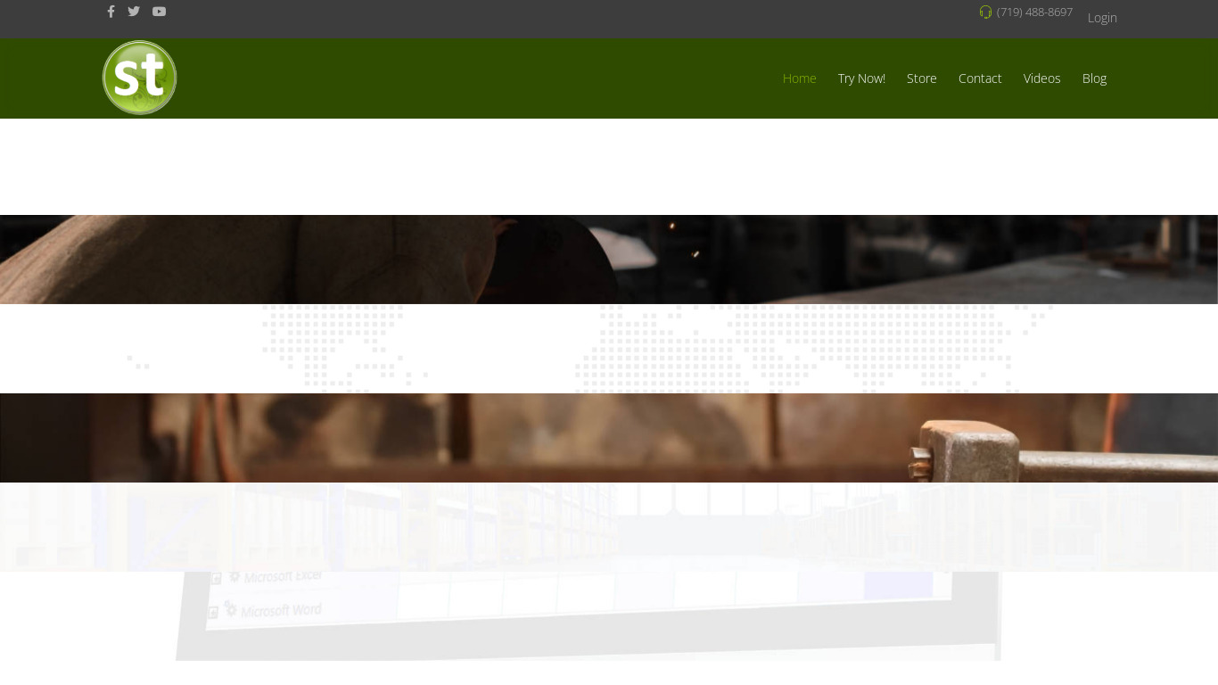 Standard Time Landing page