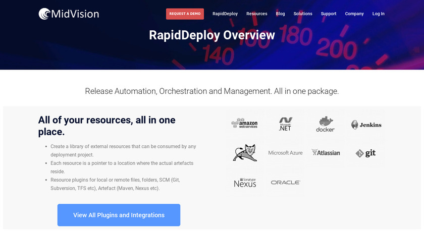 MidVision RapidDeploy Landing Page
