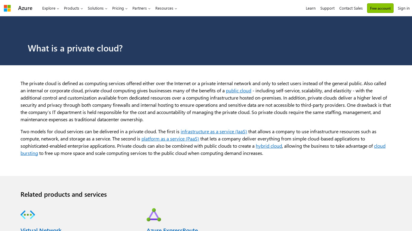 Privakey Cloud Landing page