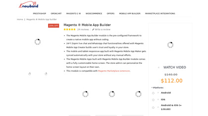KnowBands Magento Mobile App Builder image