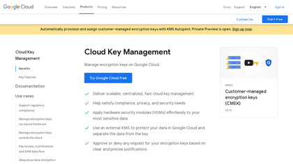 Cloud Key Management Service image