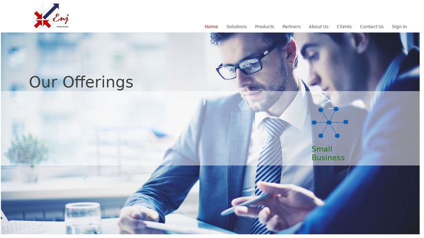 Enj Landing Page
