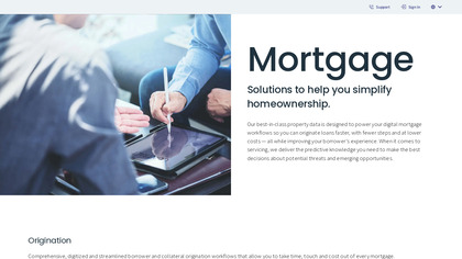 Mortgage Origination Solutions image