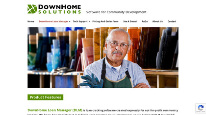 downhomesolutions.com DownHome Loan Manager image
