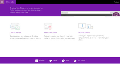 Onenote Web Clipper image
