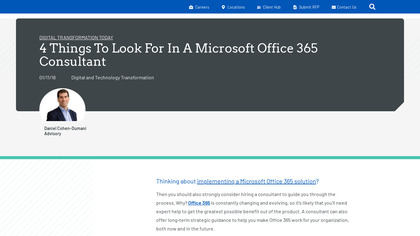 Microsoft Office 365 Consulting image