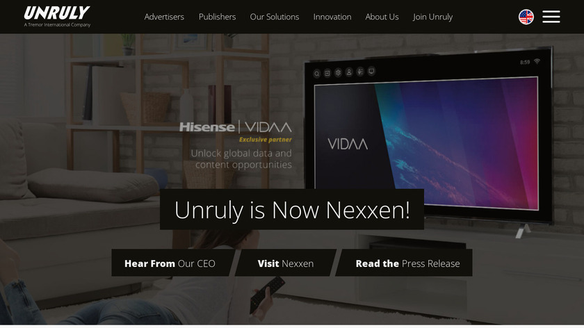 Unruly Landing Page