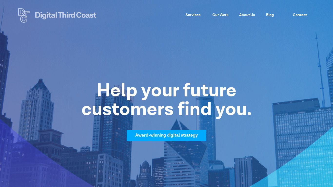 Digital Third Coast Landing page