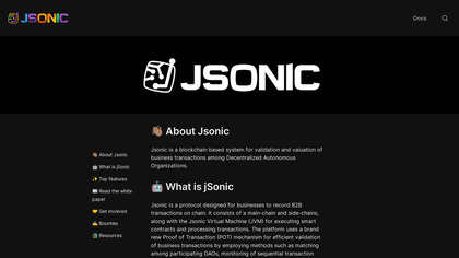 jSonic image