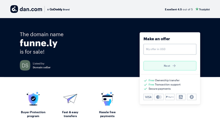 Funnely Landing Page