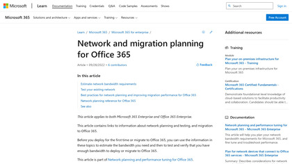 Office 365 Migration Planner image