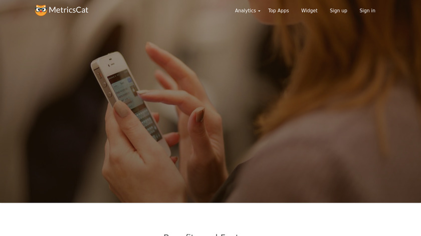 MetricsCat Landing Page