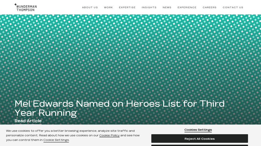 J. Walter Thompson Worldwide Landing Page