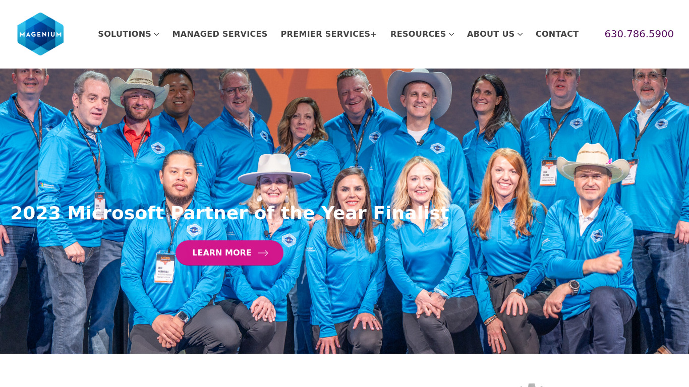 Magnesium Solutions Implementation Services Landing page