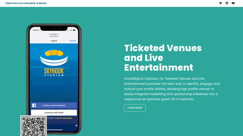 SocialSign Landing Page