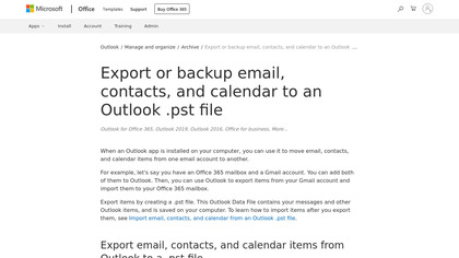 Backup for office 365 Email image