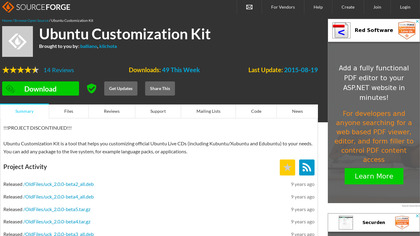 Ubuntu Customization Kit image