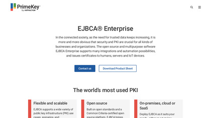 EJBCA Enterprise image