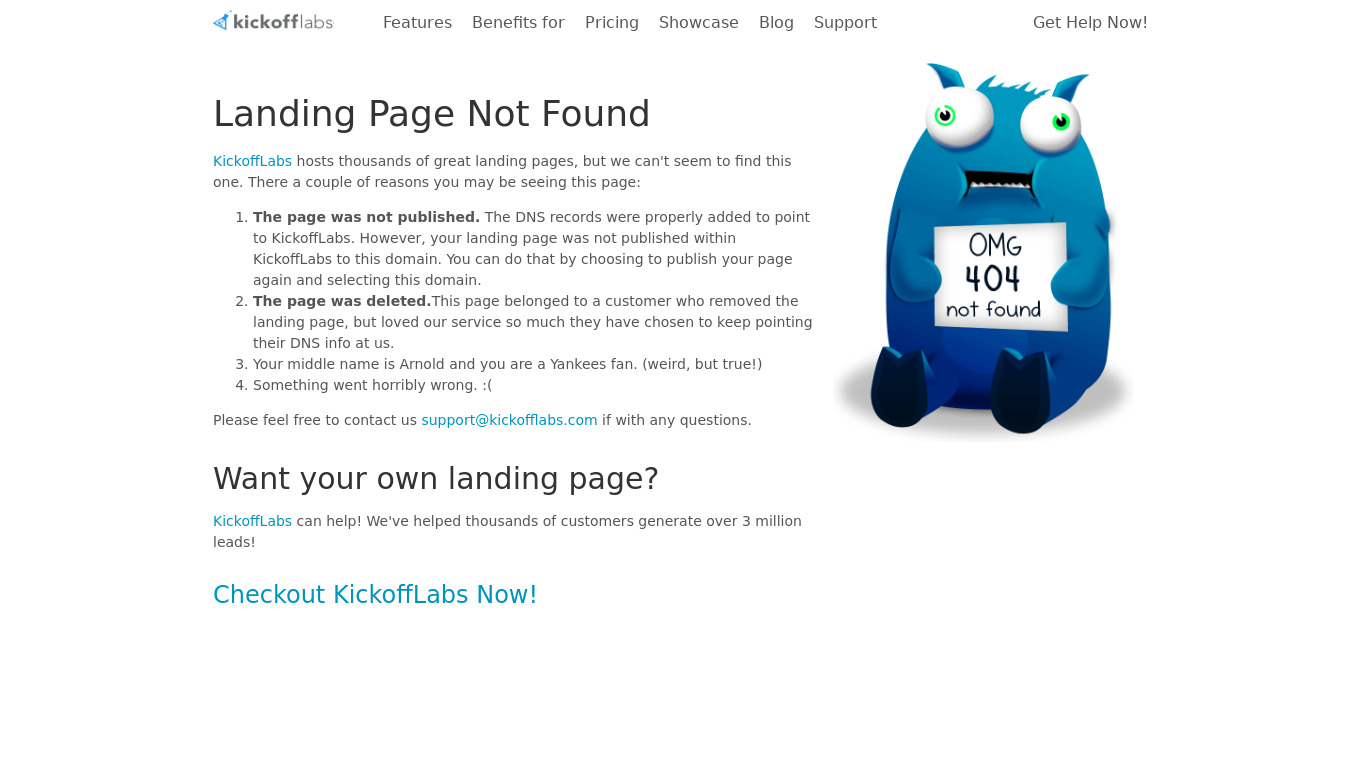 ScribblePost Landing page