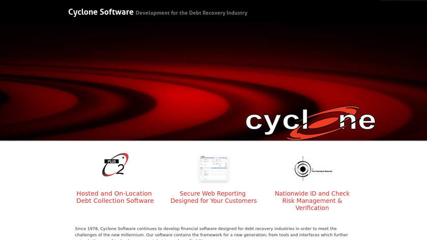 Plus2 Collection Software Landing Page
