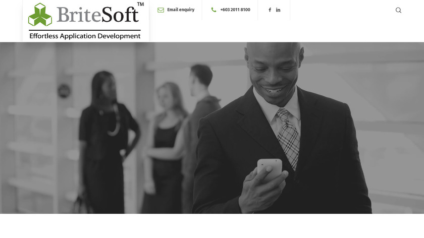BriteWorks Studio Landing Page