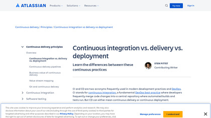 Continuous Integration and Delivery image