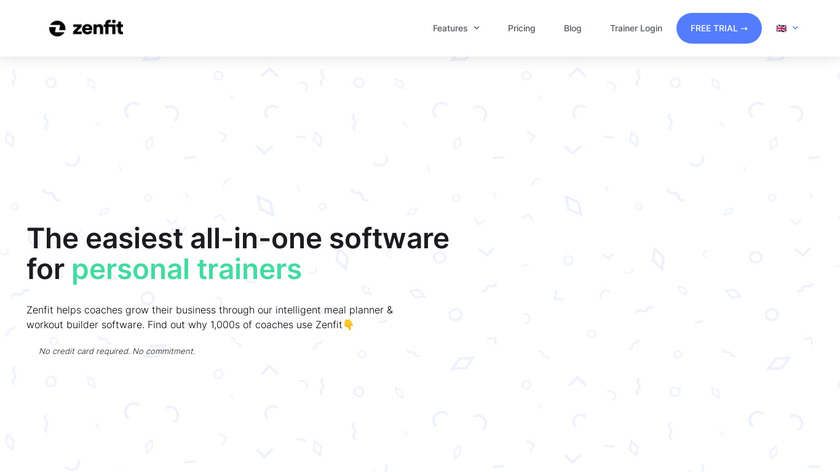 Zenfit Landing Page