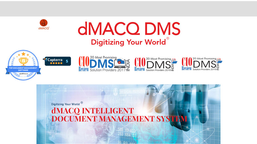dMACQ DMS Landing Page